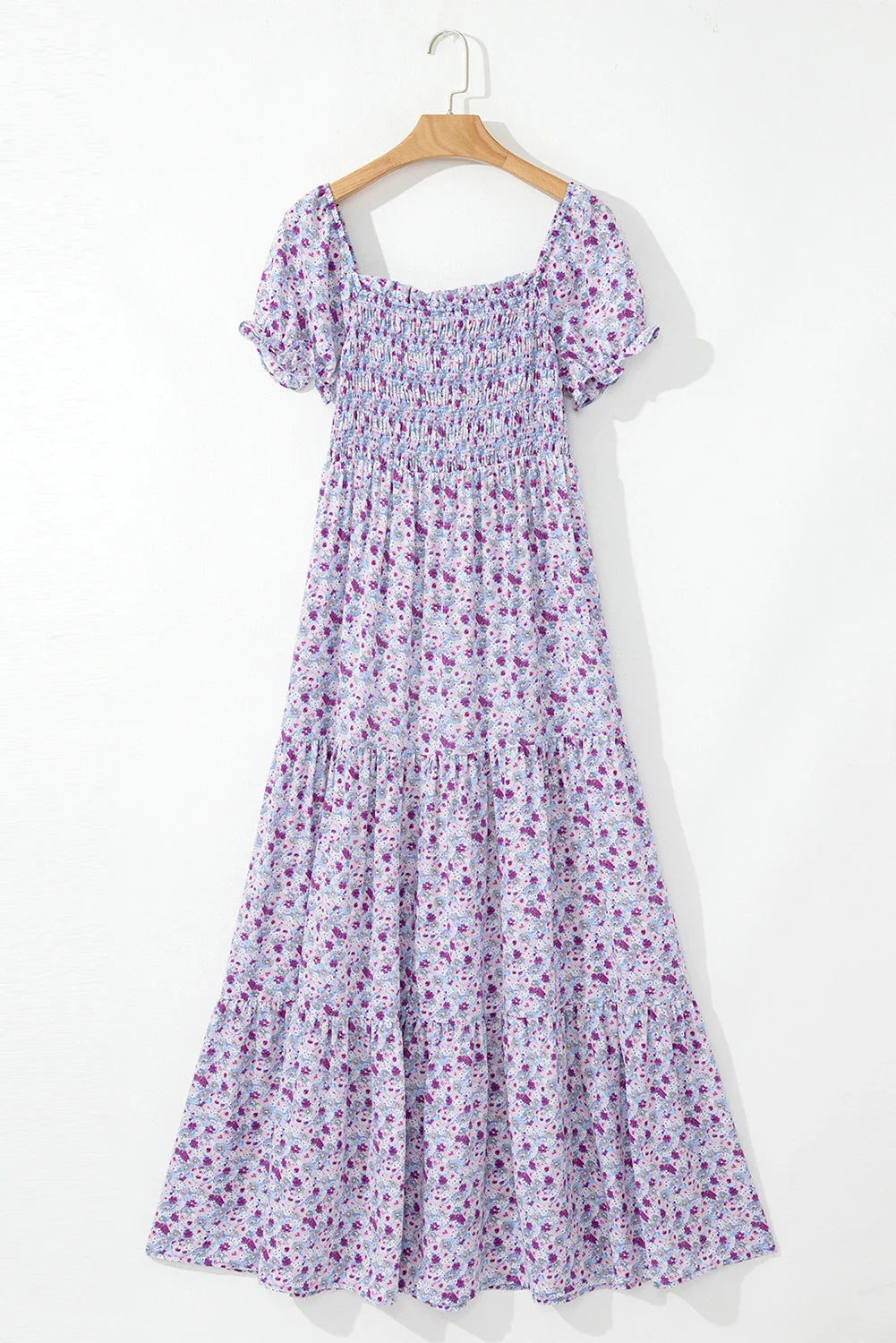 Floral Smocked Maxi Dress