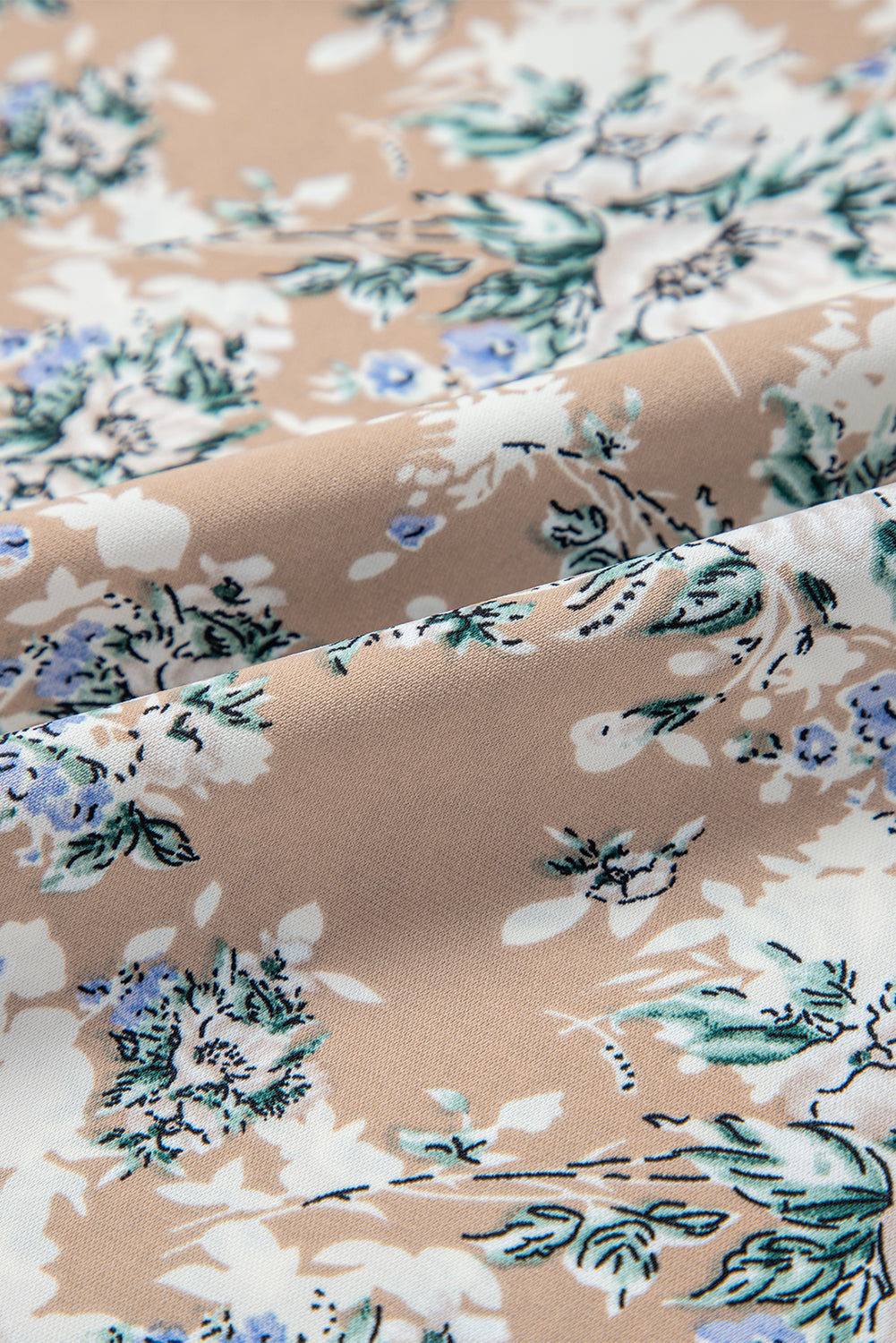 Flower Smock Maxi Dress