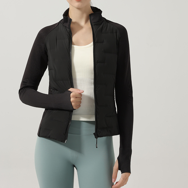 Light weight  Zip-Up Down Jacket