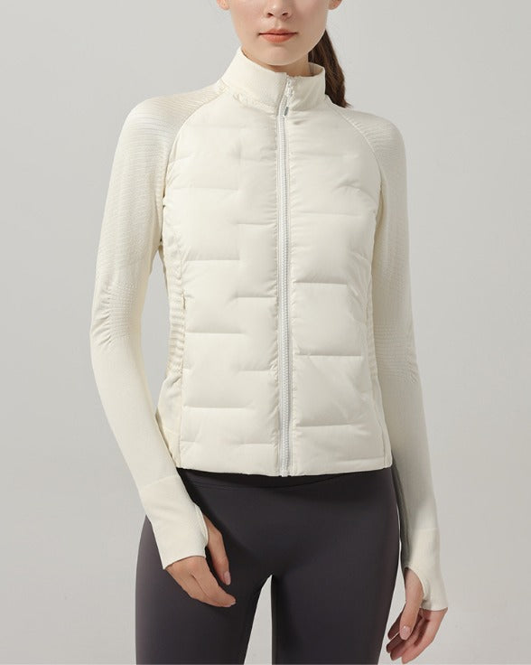 Light weight  Zip-Up Down Jacket