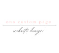 One Page Custom Page Website Design- Construction | Painter | Landing Page Type Business