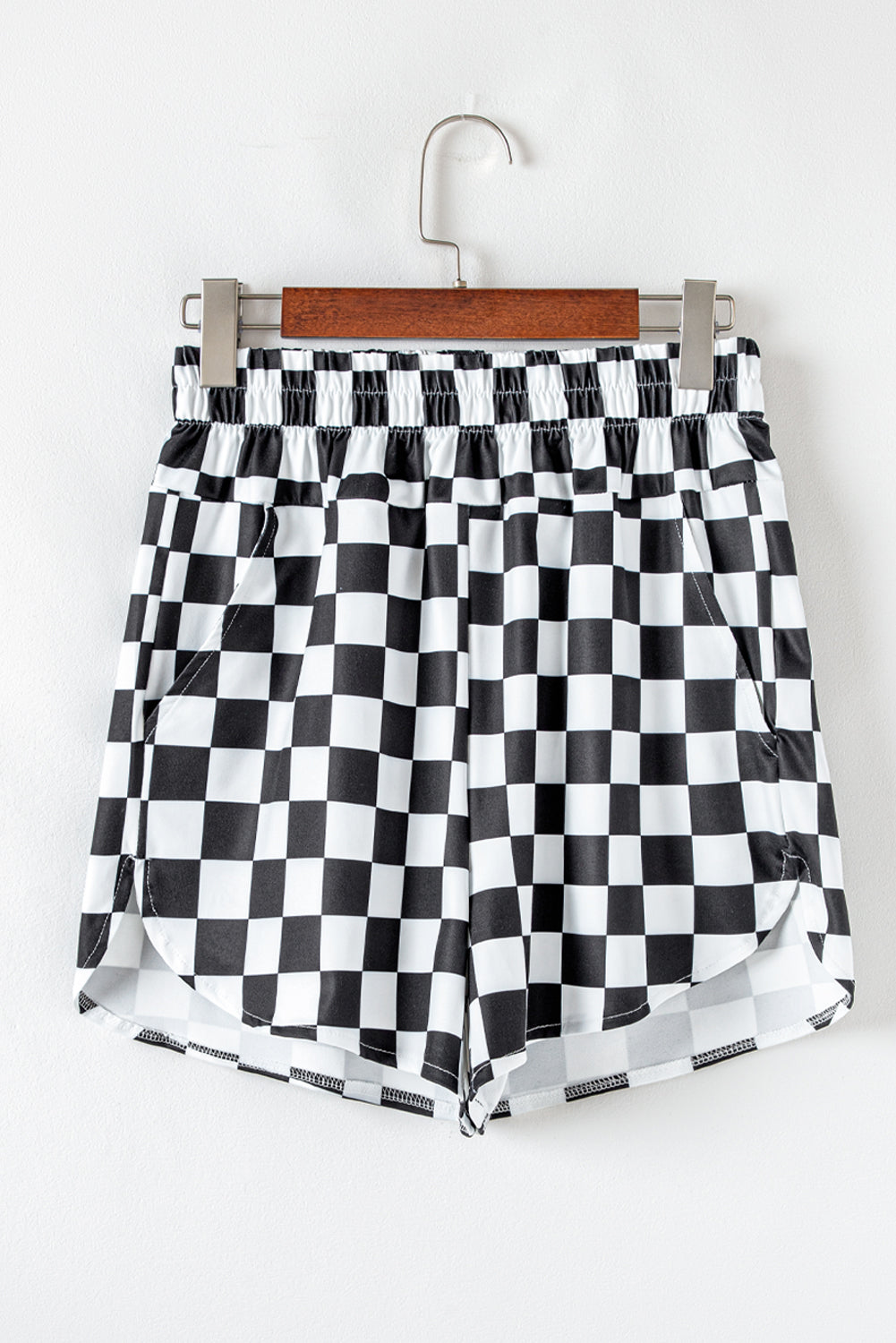 (Preorder 4.3)Checkered High Waist Shorts