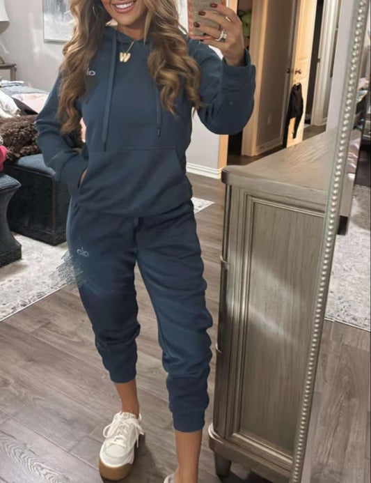 A-hoodie& Joggers Set