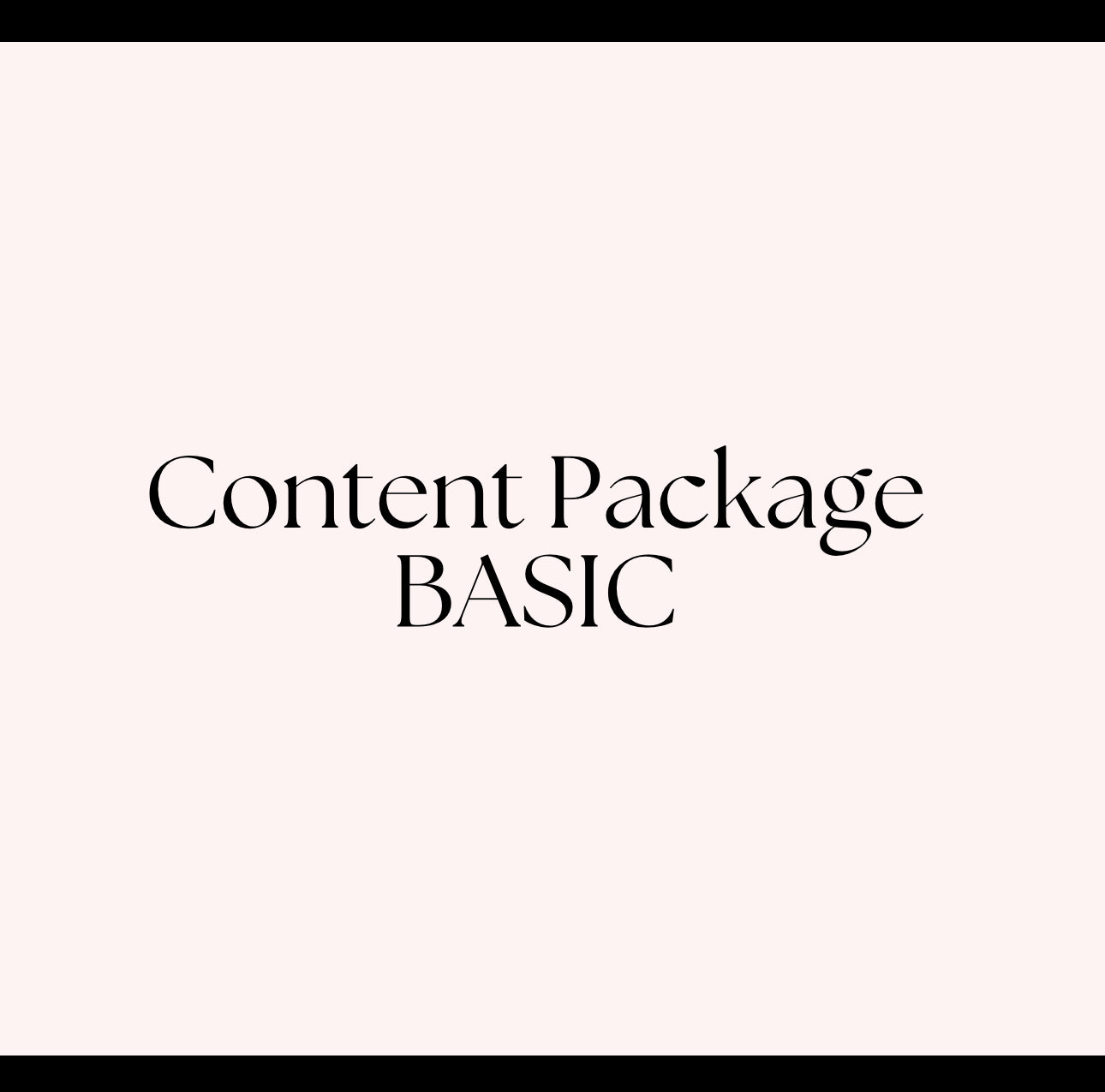 Content Package ( BASIC)