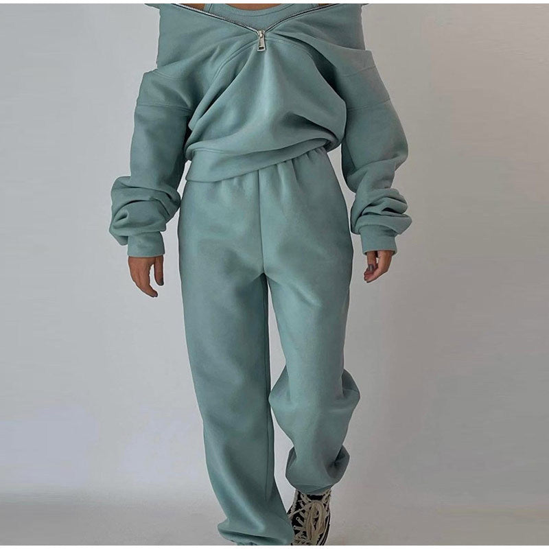 Cozy 2 Pieces Set（fleece Inside）