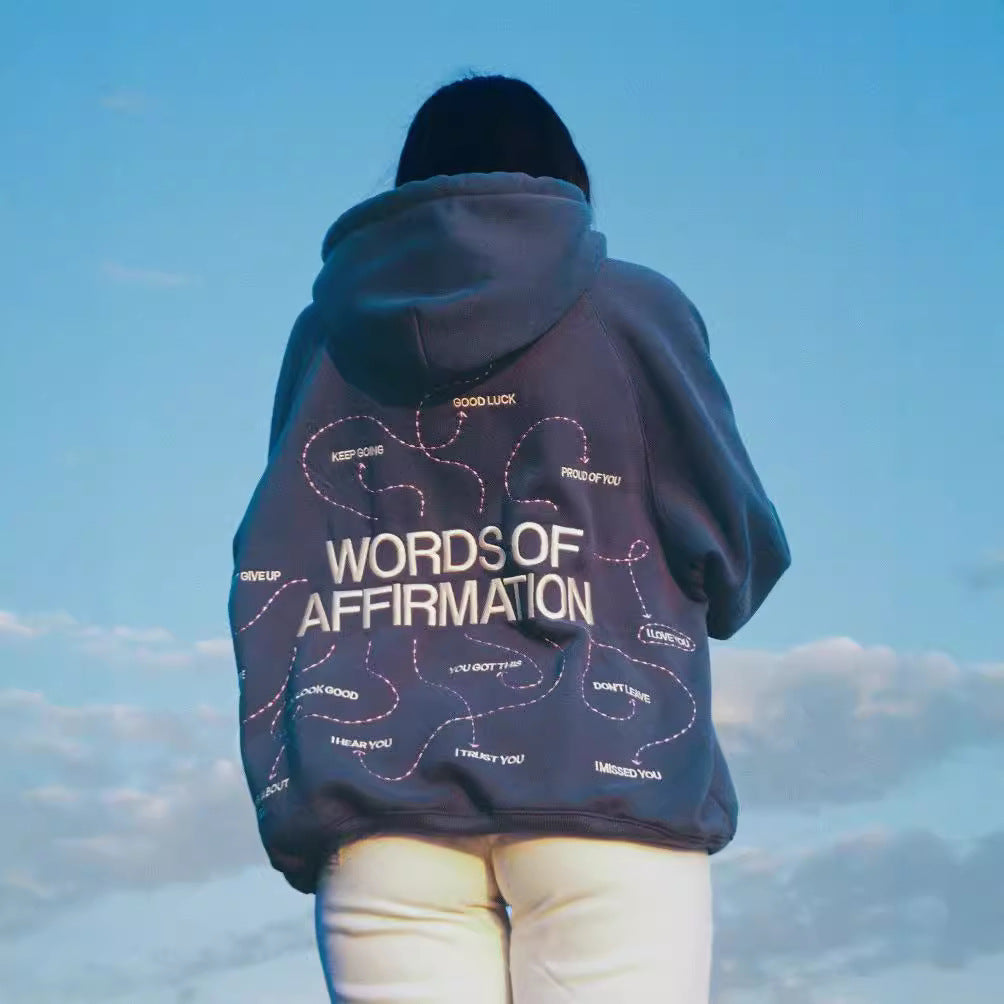 Embroidered hoodie