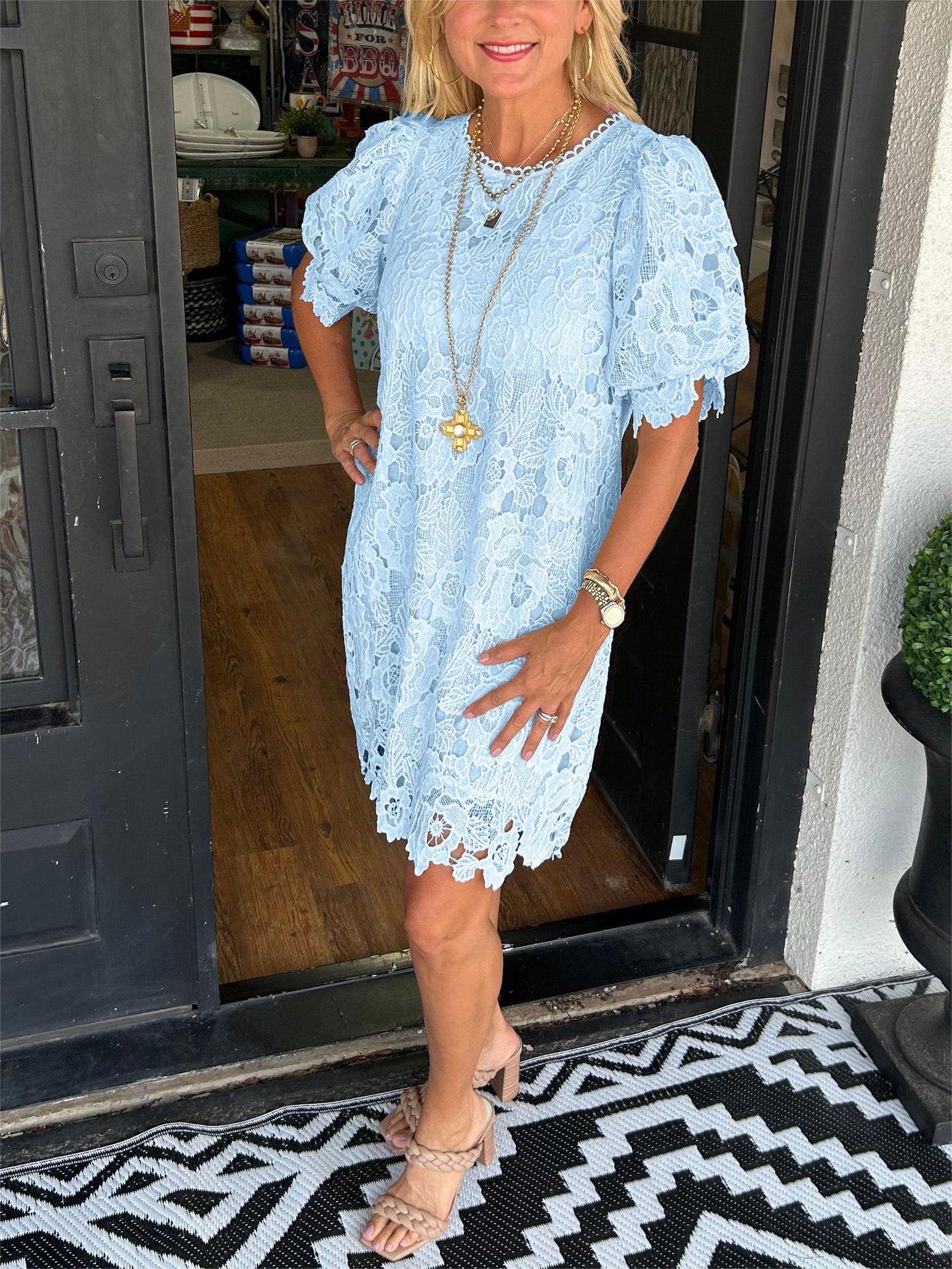 Women's Crochet Dress