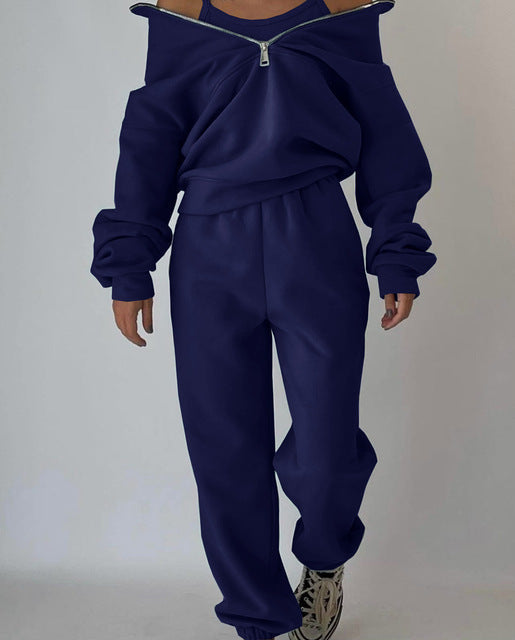 Cozy 2 Pieces Set（fleece Inside）