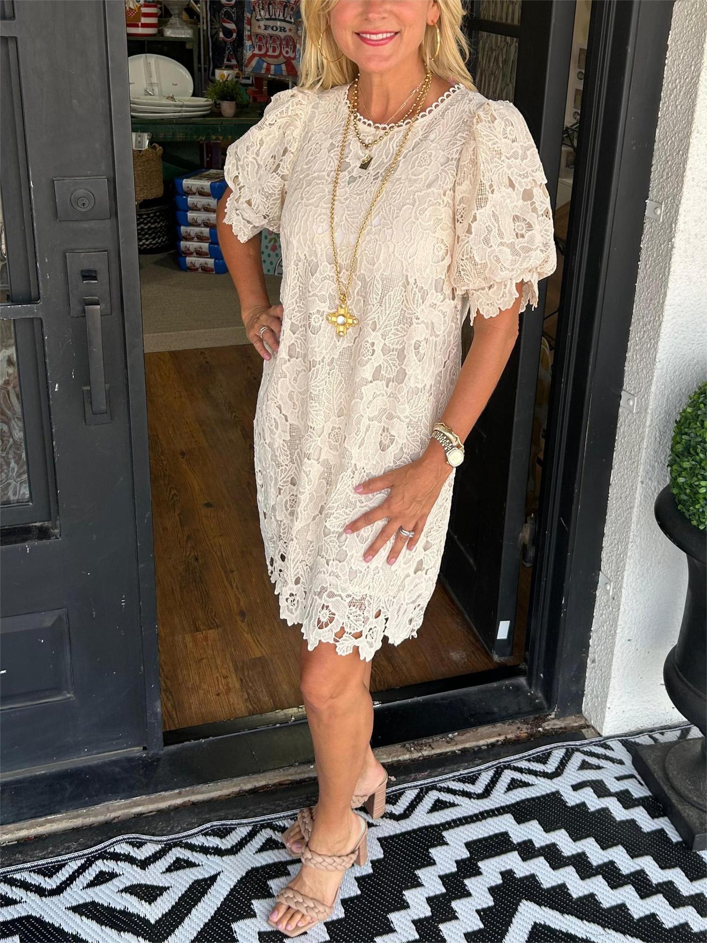 Women's Crochet Dress