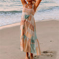 (Preorder 4.10)Boho Patchwork Sundress