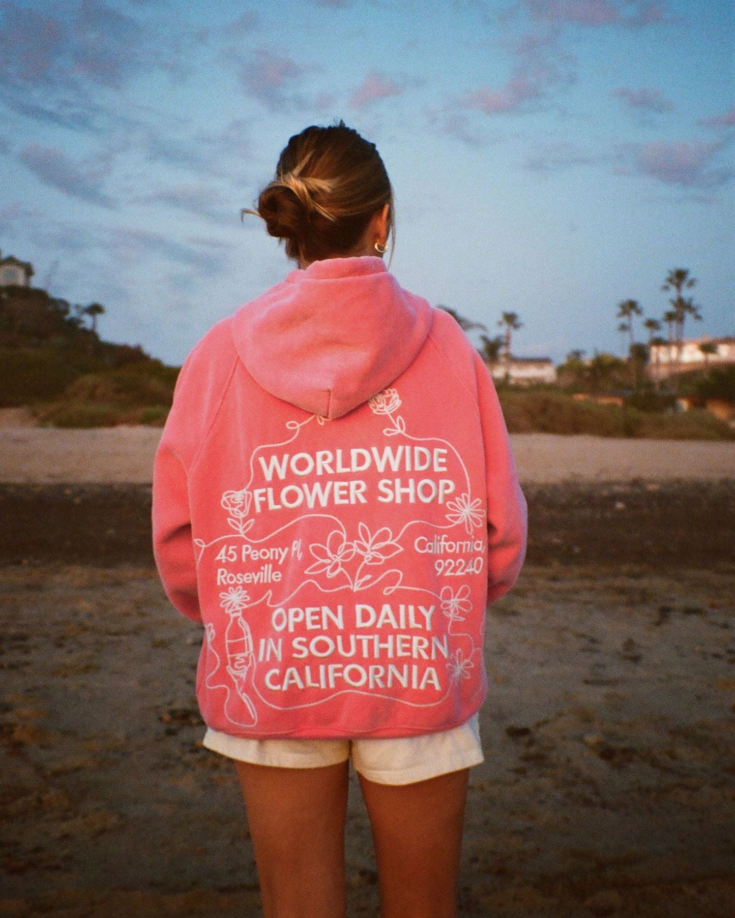 Embroidered hoodie