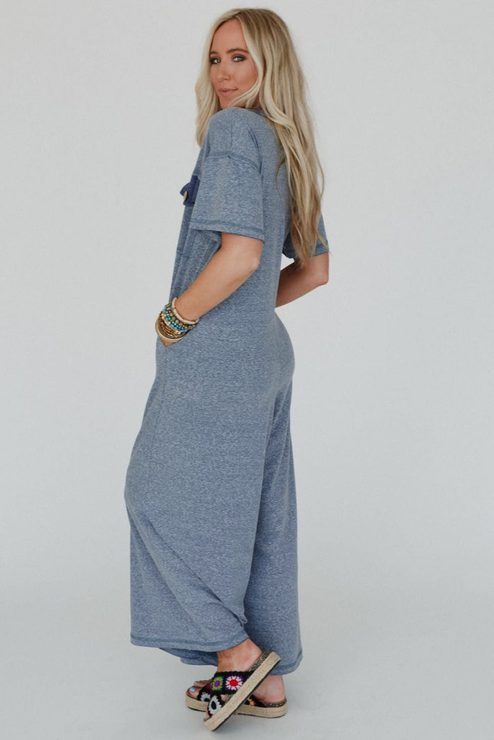 (Preorder 4.17)Pockets Wide Leg Jumpsuit