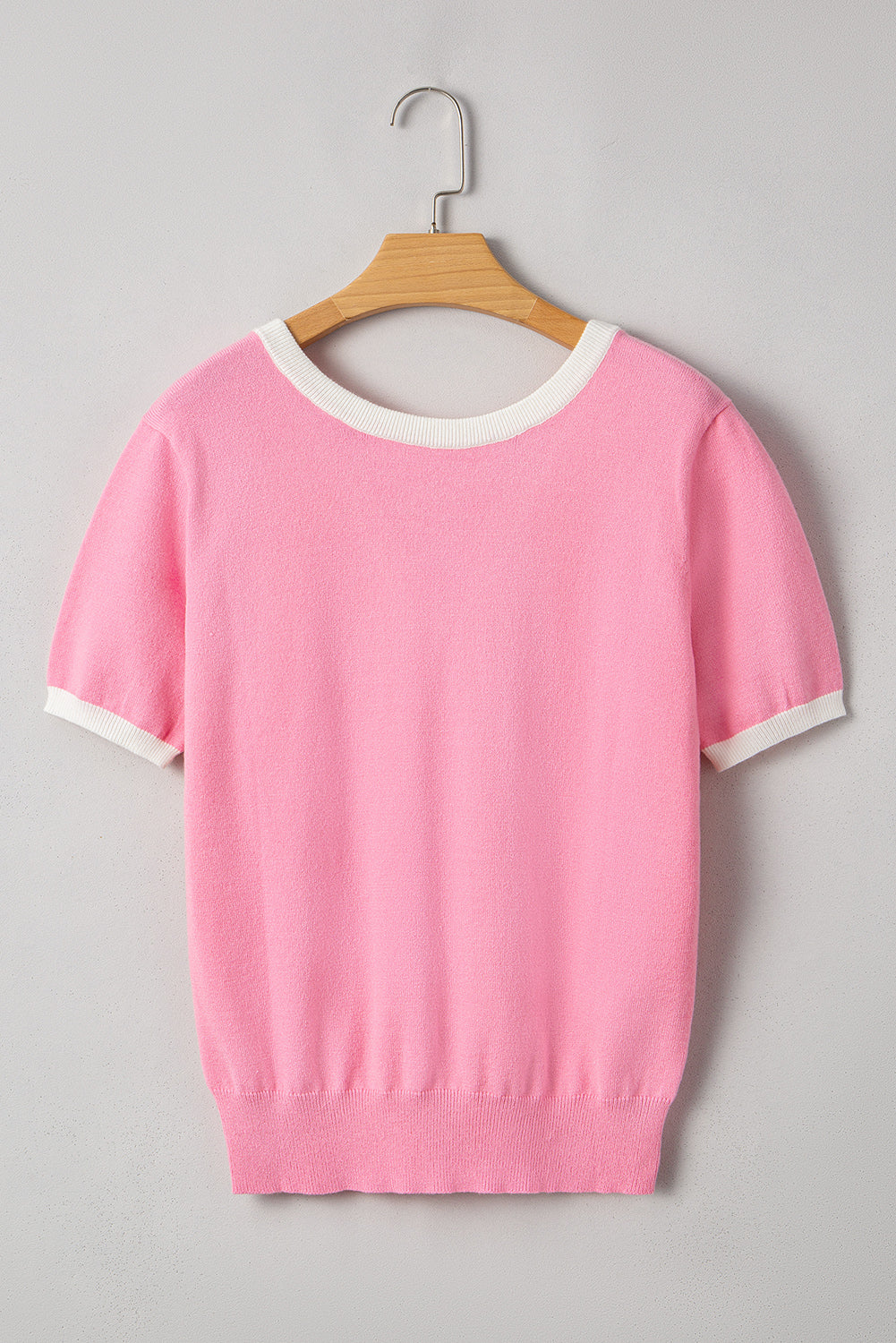 Bow V-Shape Cut Back Sweater